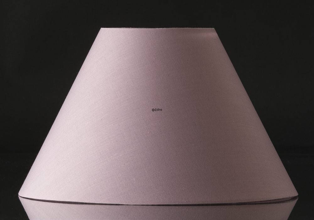 Holmegaard sakura lampe, stor med rosa striber oval udgået af ...