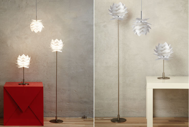Dyberg larsen dansk design bordlamper som pineapple til salg. køb ...