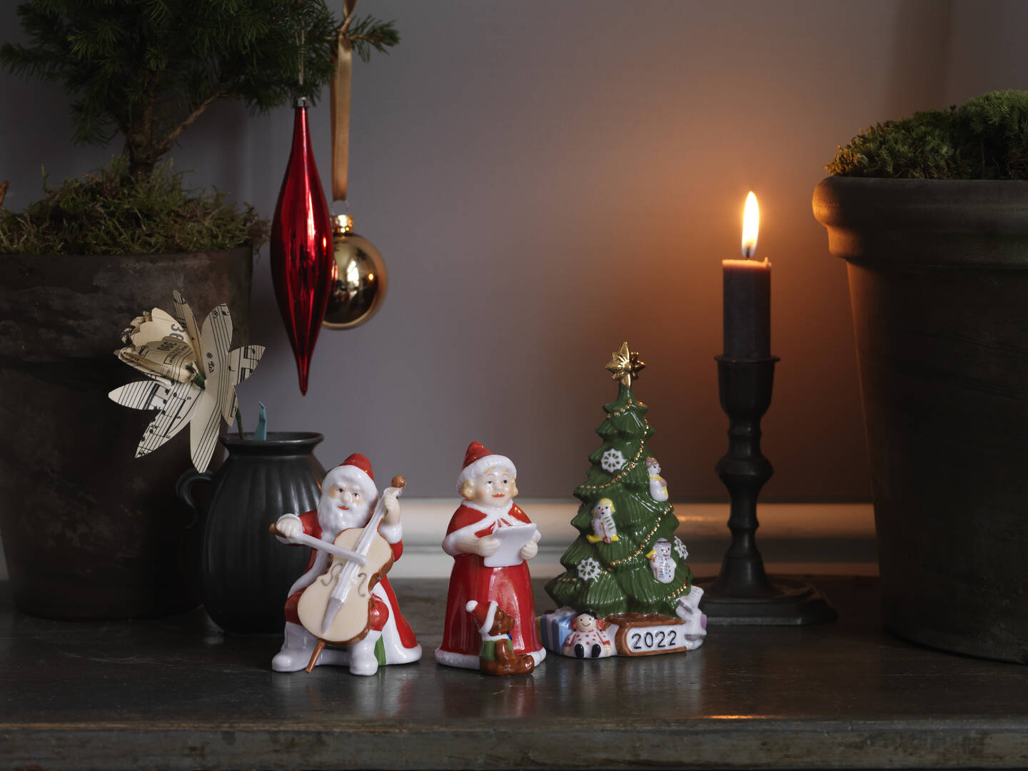 Julemand og julekone fra Royal Copenhagen - Køb nu hos DPH Trading.