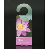 Dørskilt shhhh.... Jeg mediterer