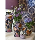 Natura 2, Large chinese vase blue with fruits