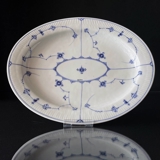 Blue Fluted, Plain, Serving Dish no. 1-100, Royal Copenhagen 41cm