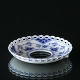 Blue Fluted, Full Lace, Candle ring, Royal Copenhagen no. 1009