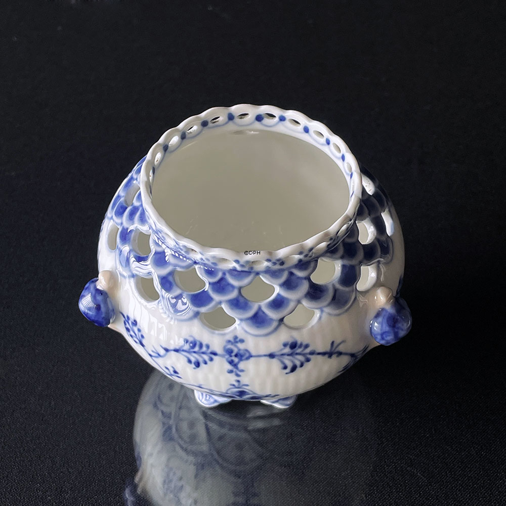 Musselmalet, helblonde, Lille vase, Royal Copenhagen nr. 1-1043