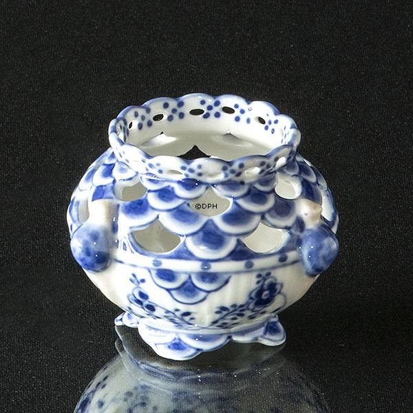 Musselmalet, helblonde,Lille snegle vase, Royal Copenhagen nr. 1-1045 (1894-1922)