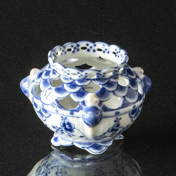 Musselmalet, helblonde,Lille snegle vase, Royal Copenhagen nr. 1-1045 (1894-1922)