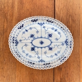 Musselmalet helblonde ovalt fad 30 cm, Royal Copenhagen nr. 1/1058