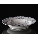 Musselmalet helblonde dyb tallerken 25 cm,  Royal Copenhagen nr. 1078