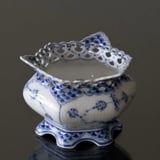 Blue Fluted, Full Lace, Sugar Bowls, large, Royal Copenhagen no. 1113