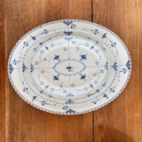 Musselmalet helblonde ovalt fad 47 cm, Royal Copenhagen nr. 1/1151