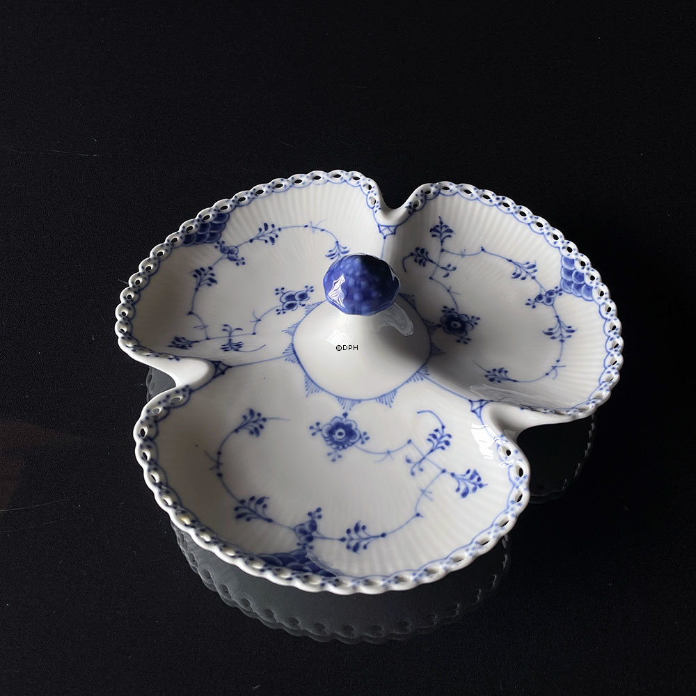 Musselmalet helblonde Kabaret fad, Royal Copenhagen nr. 1/1178