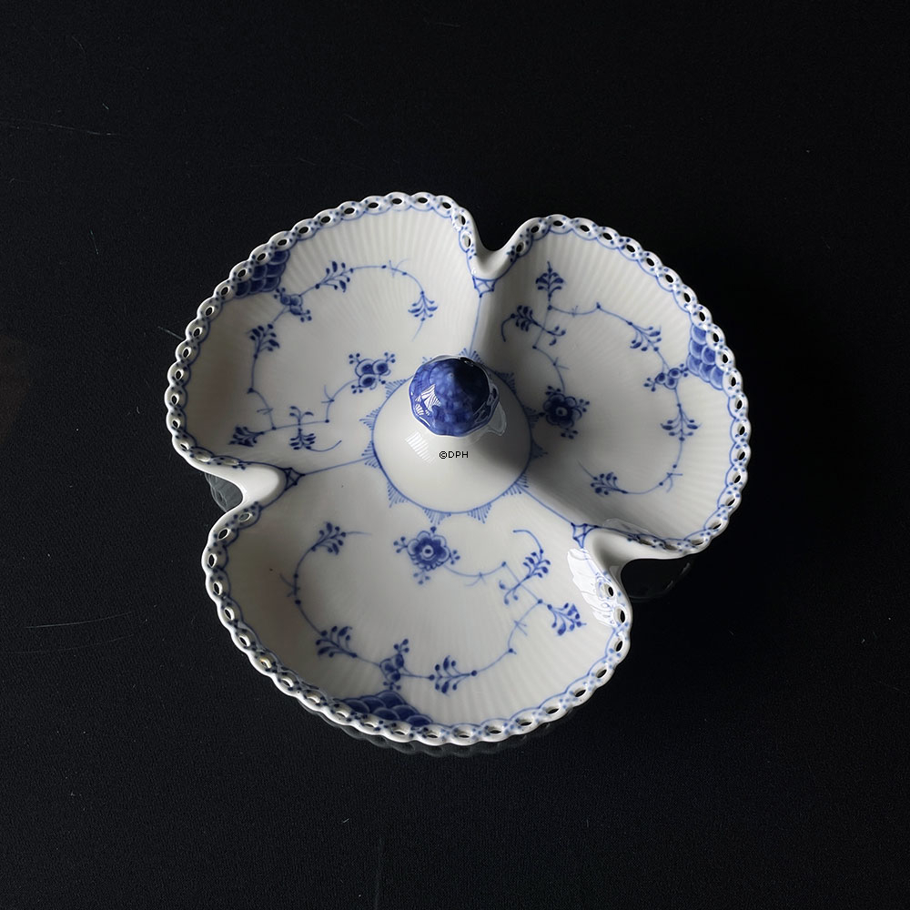 Musselmalet helblonde Kabaret fad, Royal Copenhagen nr. 1/1178