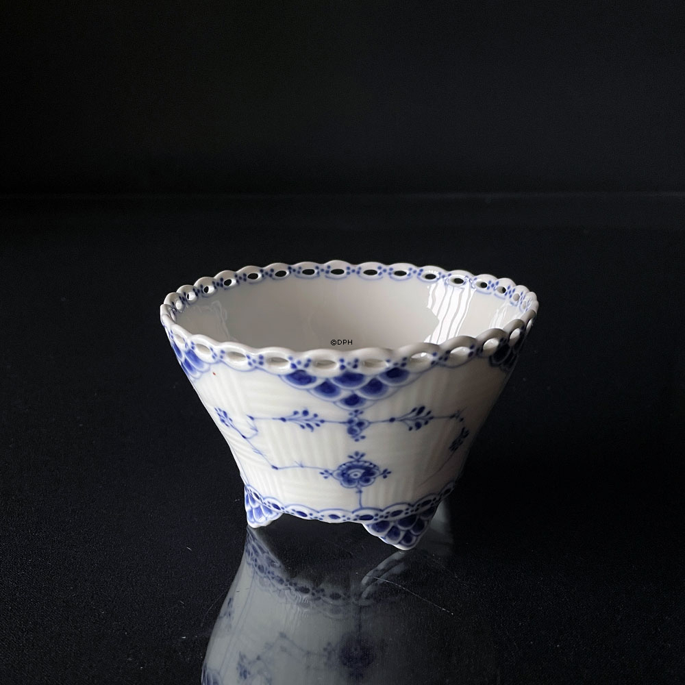 Musselmalet, helblonde, sjælden isskål, Royal Copenhagen nr. 1/1191