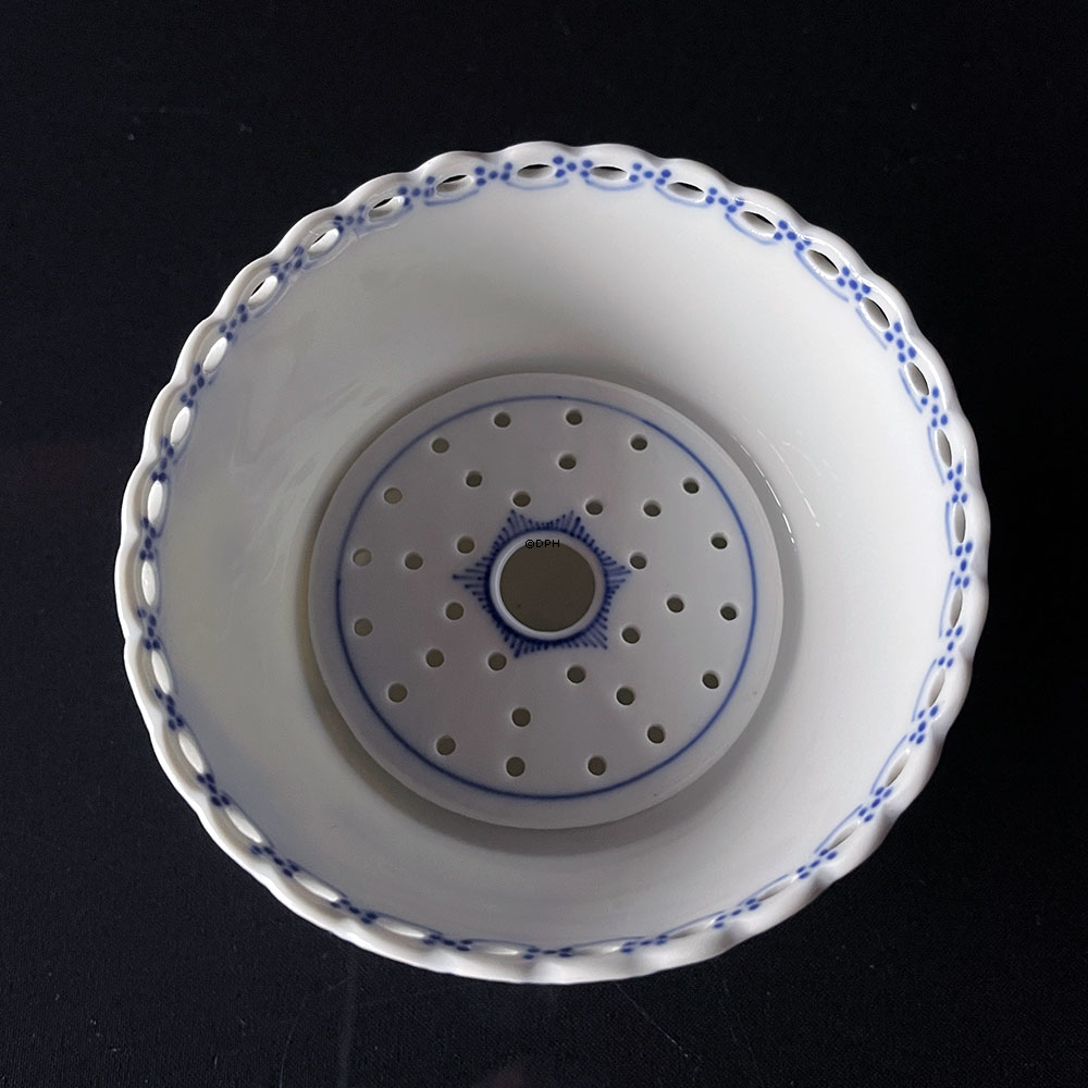 Musselmalet, helblonde, sjælden isskål, Royal Copenhagen nr. 1/1191