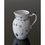 Blue Fluted, plain, pitcher, small milk jug or creamer, Royal Copenhagen No. 1-159.