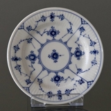 Musselmalet, riflet, flad tallerken 15cm, Royal Copenhagen nr. 181