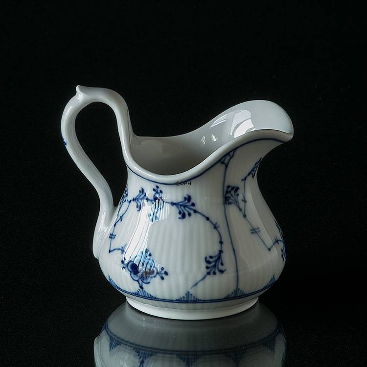 Musselmalet, riflet flødekande, Royal Copenhagen nr. 2092