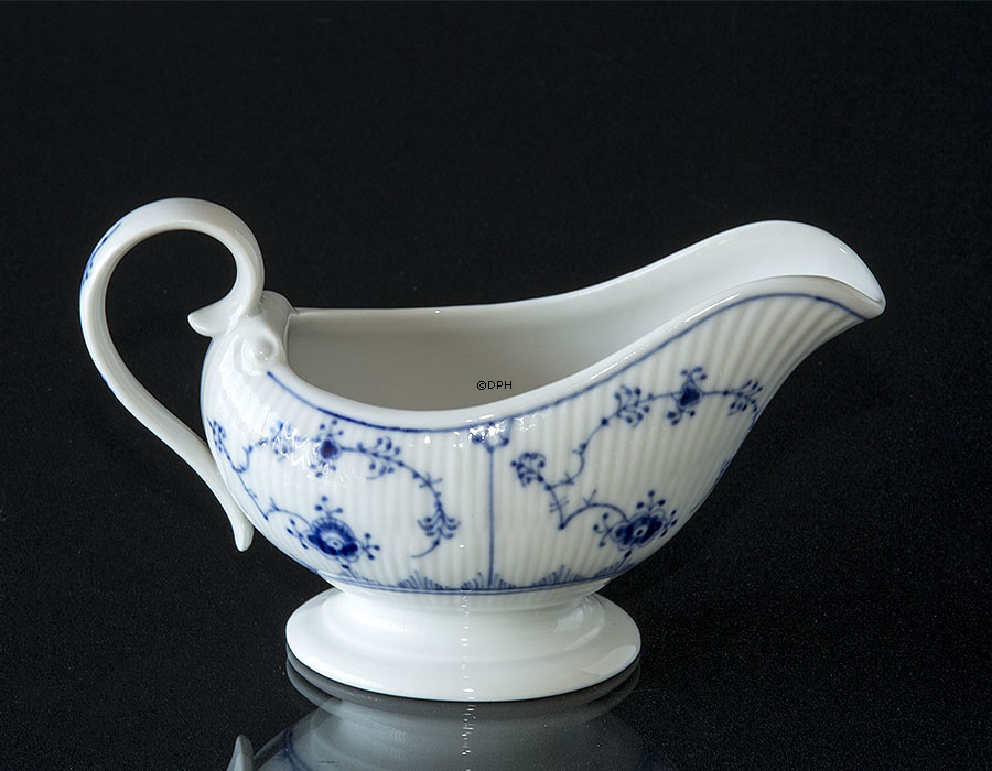 Musselmalet, riflet, sovsekande, Royal Copenhagen nr. 308