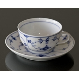 Blue Fluted, Plain, Teacup / Coffee cup 1dl, Royal Copenhagen no. 465