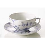 Blue Fluted, Plain, Teacup / Coffee cup 1dl