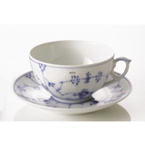 Musselmalet Gerippt, Teetasse / Kaffeetasse 1dl, Royal Copenhagen Nr. 465