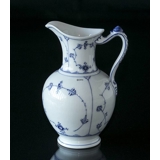 Musselmalet, riflet chokoladekande MED låg, Royal Copenhagen nr. 482