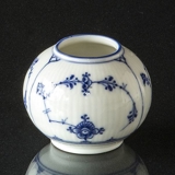 Blue Fluted small vase