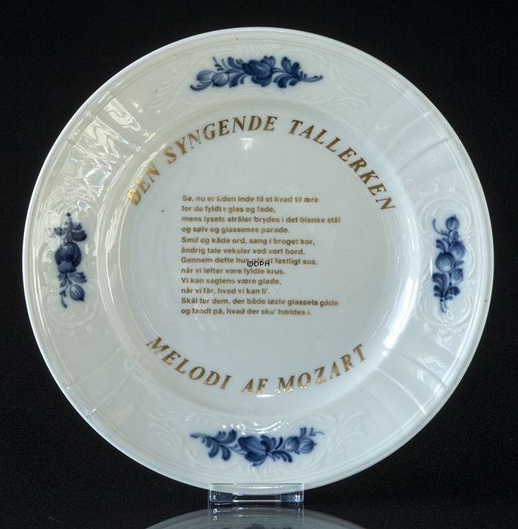 Den syngende tallerken - Melodi af Mozart, Royal Copenhagen