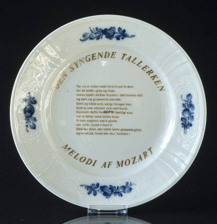 Den syngende tallerken - Melodi af Mozart, Royal Copenhagen