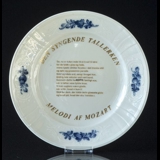 The singing plate - Melody of Mozart, Royal Copenhagen