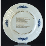 The singing plate - Melody of Mozart, Royal Copenhagen