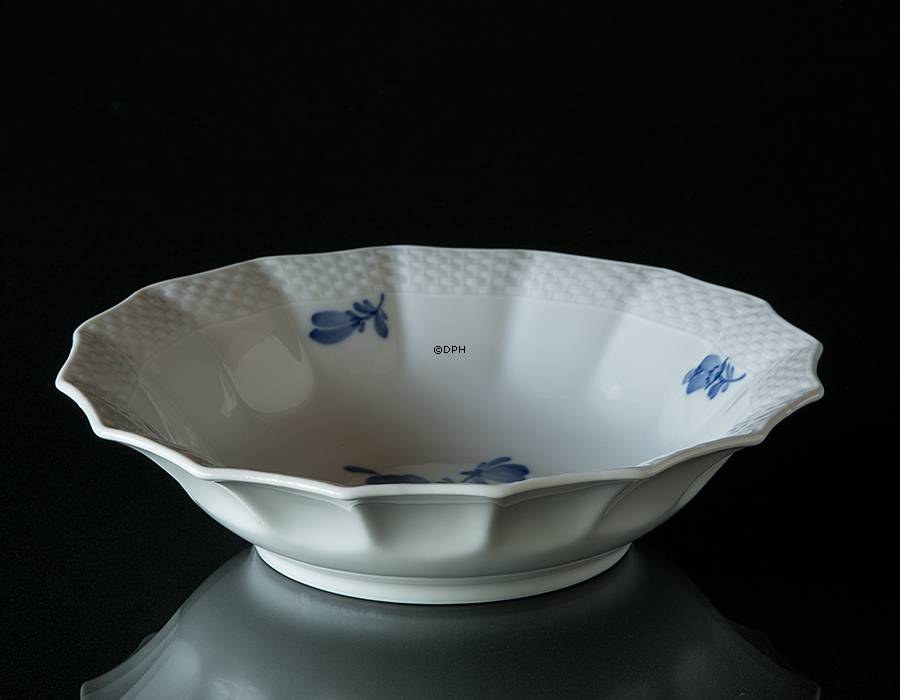 Blå Blomst, flettet, asiet nr. 10/8009, 20cm, Royal Copenhagen