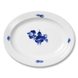 Blue Flower, braided, oval dish no. 10/8018, extra Large 41 cm, Royal Copenhagen