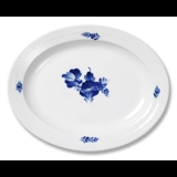 Blue Flower, braided, oval dish no. 10/8070, 46 cm, Royal Copenhagen