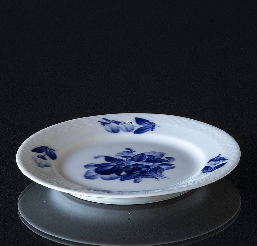 Blå Blomst Flettet, flad kagetallerken Ø15cm nr. 10/8098, Royal Copenhagen