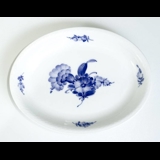 Blaue Blume, glatt, ovale Servierplatte Nr. 10/8132, 26x20cm, Royal Copenhagen
