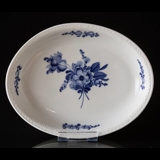 Blaue Blume, glatt, Ovale Servierplatte Nr. 10/8133, 28 cm, Royal Copenhagen