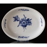 Blue Flower, Braided, Oval Serving Dish 28 cm (1889-1922), Royal Copenhagen