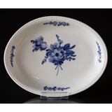 Blaue Blume, glatt, Ovale Servierplatte Nr. 10/8133, 28 cm, Royal Copenhagen