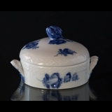 Blue Flower, braided, butter jar no. 10/8139, Royal Copenhagen