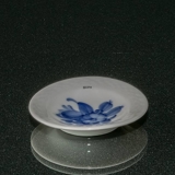 Blå Blomst, flettet, lille rund assiet, Royal Copenhagen Ø 7 cm