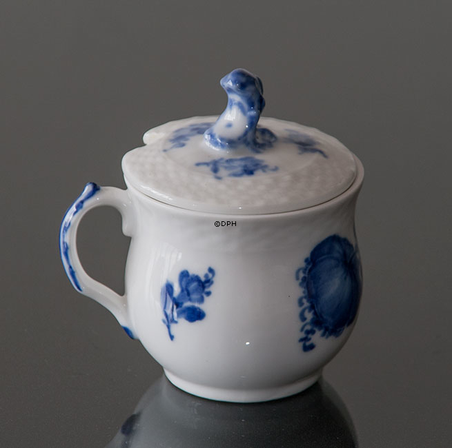 Blå Blomst, flettet - Senneps-krukke nr. 10/8205, Royal Copenhagen