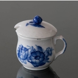 Blue Flower Braided, Mustard jar with lid no. 10/8211 or 198, Royal Copenhagen