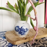 Blå Blomst, flettet, vase nr. 10/8252, Royal Copenhagen