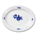 Blue Flower, braided, oval dish no. 10/8275, 30 cm, Royal Copenhagen