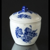 Blue Flower, Braided, Jam Jar with Lid no. 10/8283, Royal Copenhagen