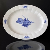 Blaue Blume, eckig, oval Schale Nr. 10/8540, Ø 41 cm, Royal Copenhagen