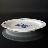 Blue Flower, angular, oval dish no. 10/8540, Ø 41 cm, Royal Copenhagen