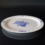 Blue Flower, angular, oval dish  46 cm