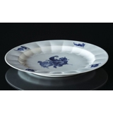 Blue Flower, Angular, round Dish no. 10/8543, 33cm, Royal Copenhagen